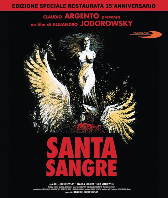 Santa Sangre (35th Anniversary) (Blu-ray) di Alejandro Jodorowsky - Blu-ray