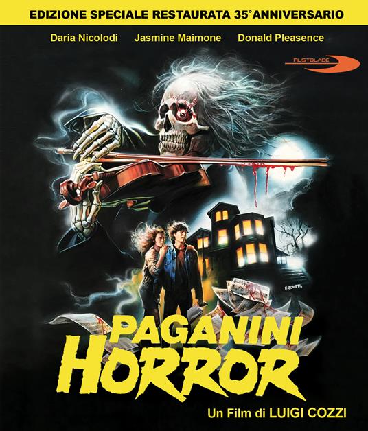 Paganini Horror (Edizione Speciale Restaurata 35o Anniversario) (Blu-ray) di Luigi Cozzi - Blu-ray
