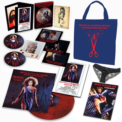 Sotto Il Vestito Niente (40th Anniversary) (Deluxe Bag Limited 100 Copie) (Blu-Ray+Lp+Cd+Libro+Poster) di Carlo Vanzina - Blu-ray