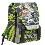 Zaino scuola estensibile Turtles - Tartarughe Ninja con pistola spara dardi in omaggio