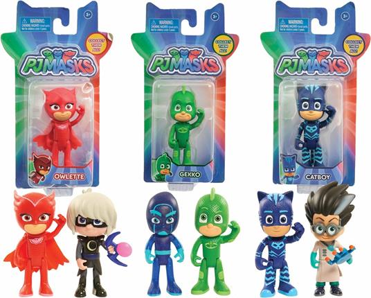 Pj Masks Super Pigiamini Personaggio 8 Cm - 2