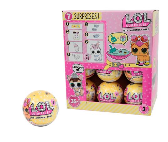LOL Surprise! Pets. Pallina 7 Strati Con Mini Cucciolo