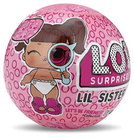 Lol Lil Sister Serie 4 con accessori e messaggi segreti