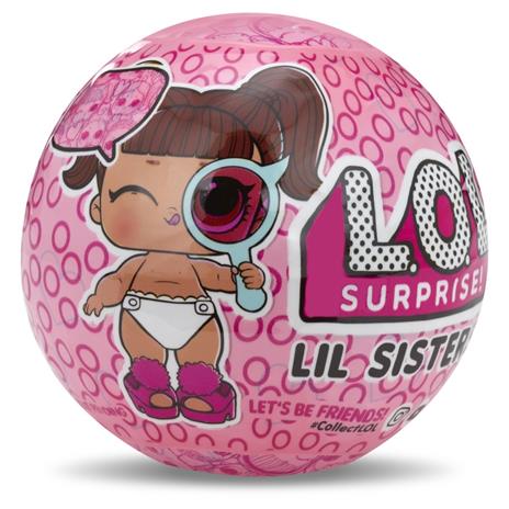 Lol Lil Sister Serie 4 con accessori e messaggi segreti - 3