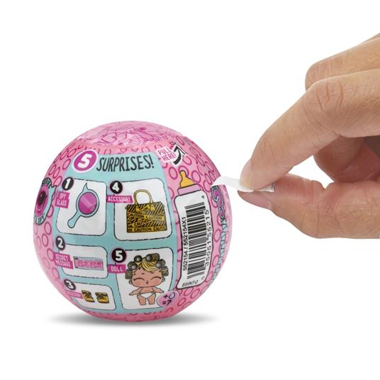 Lol Lil Sister Serie 4 con accessori e messaggi segreti - 4