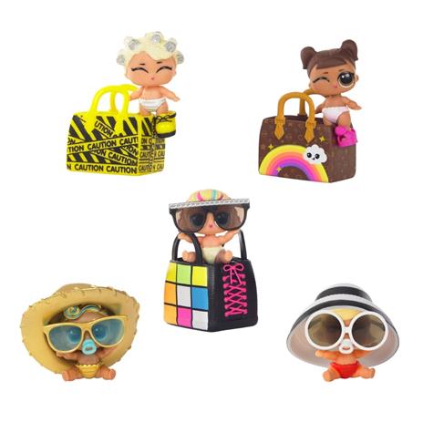 Lol Lil Sister Serie 4 con accessori e messaggi segreti - 9