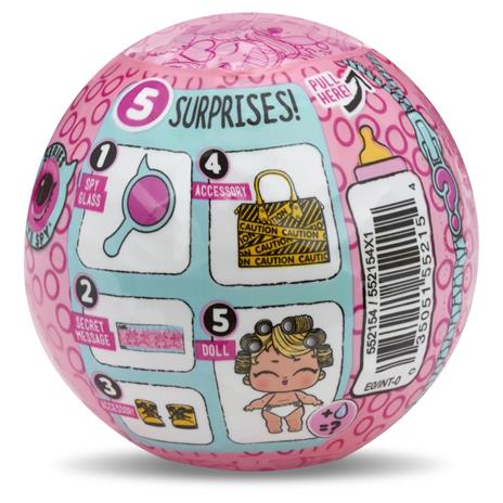 Lol Lil Sister Serie 4 con accessori e messaggi segreti - 11
