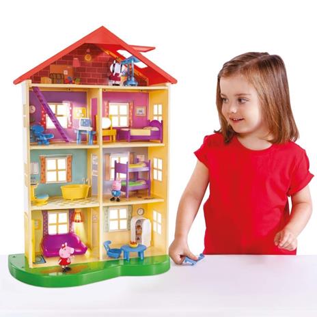 Peppa Pig. Mega Casa Con 3 Personaggi - 10