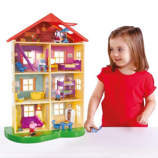 Peppa Pig. Mega Casa Con 3 Personaggi - 10