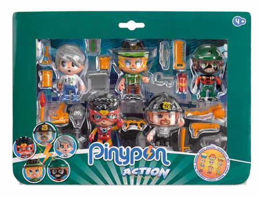 Pinypon. Action. Multipack 5 Personaggi