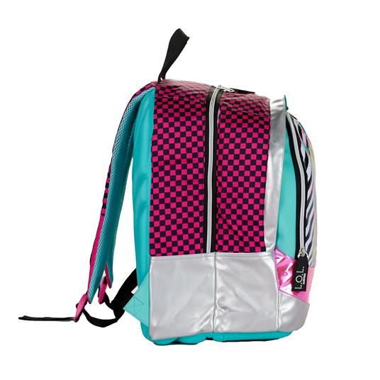Zaino scuola con chiusura a zip e gadget incluso - Round XL L.O.L. Surprise! - 4