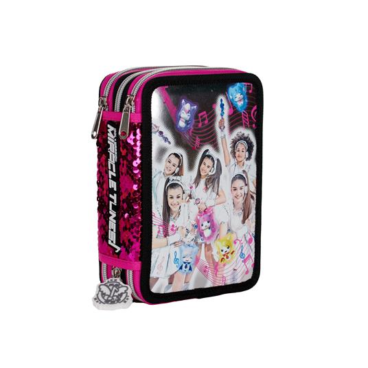 Astuccio accessoriato 3 zip Miracle Tunes - 7