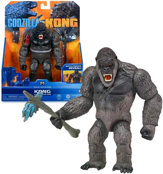 MonsterVerse Godzilla vs 6 a King Kong con AX, MNG01410