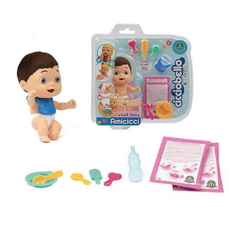 Cicciobello Amicicci, Baby con Set pasto e Accessori, Modelli Casuali, Giocattolo per Bambini dai 3 Anni, CC001, CC001000 - 3