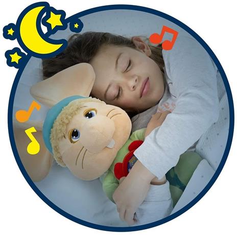 Grandi Giochi, Topo GIGIO Sveglia Presto, con Orologio Digitale e Due Canzoni Originali Incluse, TPG18000, Colore Azzurro, Bianco, Unica, 8056379123101 - 5
