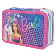 Astuccio triplo Barbie 22 - 13 x 19,5 x 6,5 cm