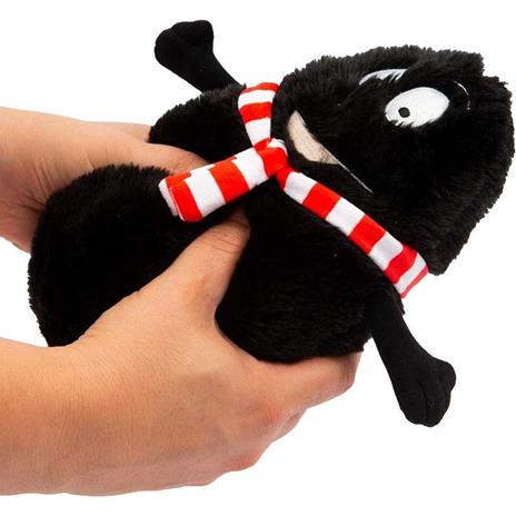 Barbapapà Peluche Barbabarba nero con sciarpa - 2