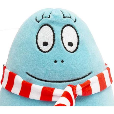 Barbapapà Peluche Barbabravo turchese con sciarpa