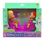 Amicicci nuovo set dondolo con 2 personaggi inclusi nella confezione