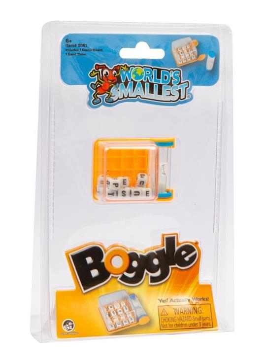 World's Smallest Boggle