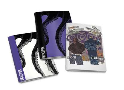Cartoleria Octopus 25 Quaderno A4 20+1 Fg a quadretti 4mm Giochi Preziosi
