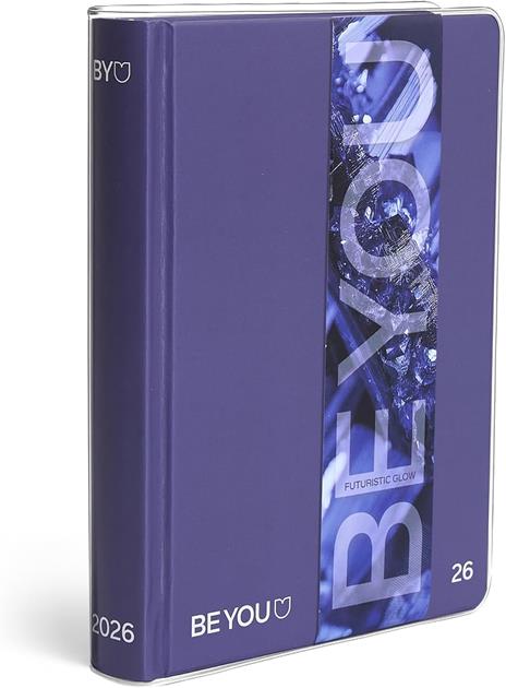 Beyou 25/26 Diario Color  - Futuristic Glow, Be9Ag200