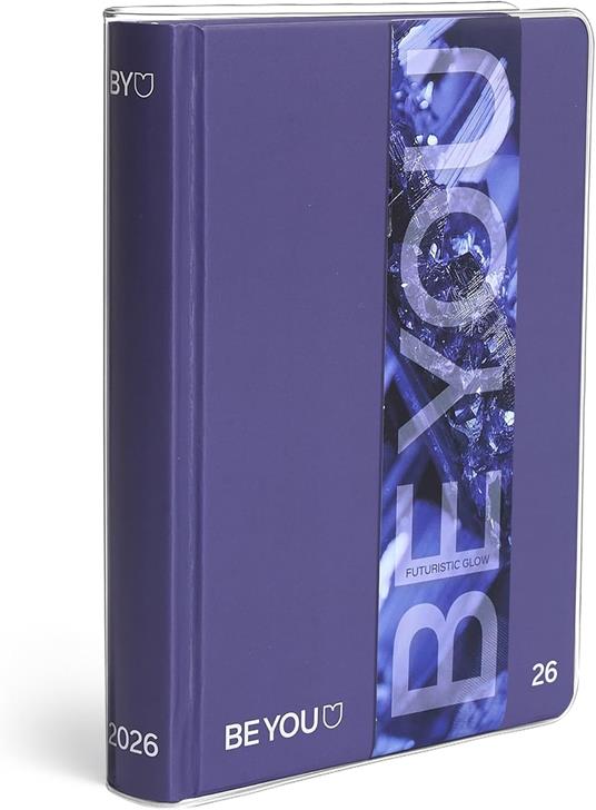 Beyou 25/26 Diario Color  - Futuristic Glow, Be9Ag200
