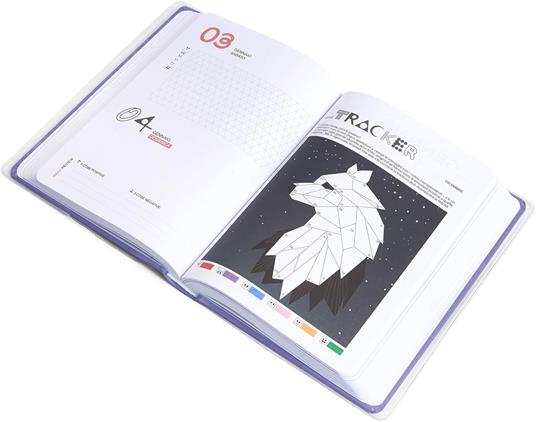 Beyou 25/26 Diario Color  - Futuristic Glow, Be9Ag200 - 6
