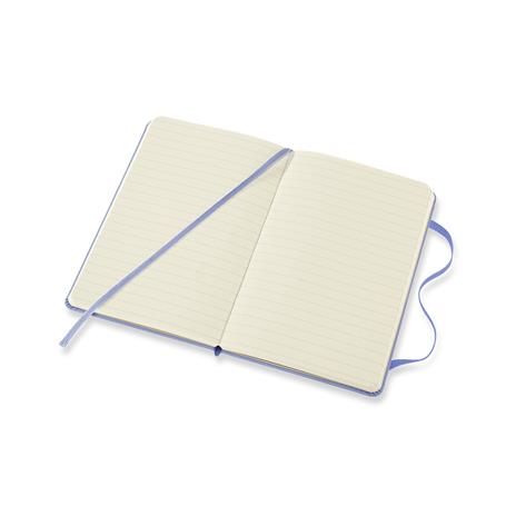Taccuino Moleskine a righe Pocket copertina rigida Hydrangea. Blu - 4