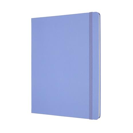 Taccuino Moleskine a pagine bianche X-Large copertina rigida Hydrangea. Blu - 2