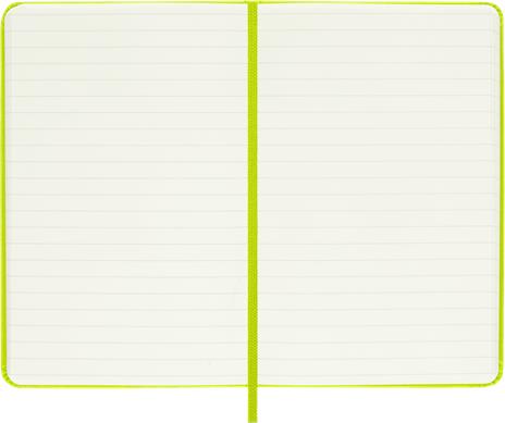 Taccuino Moleskine a righe Pocket copertina rigida Lemon. Verde - 3