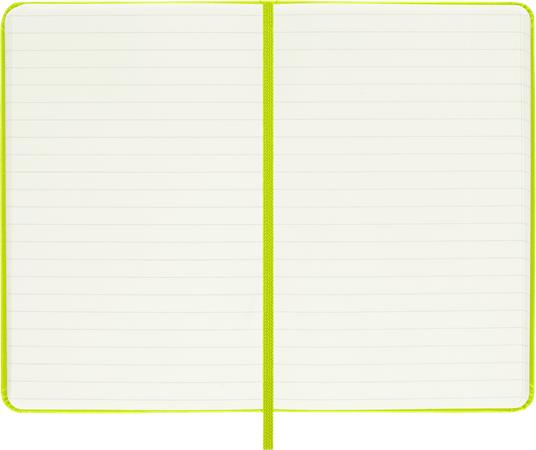 Taccuino Moleskine a righe Pocket copertina rigida Lemon. Verde - 3