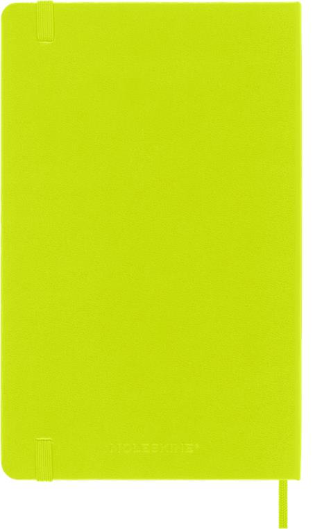 Taccuino Moleskine a righe Large copertina rigida Lemon. Verde - 5