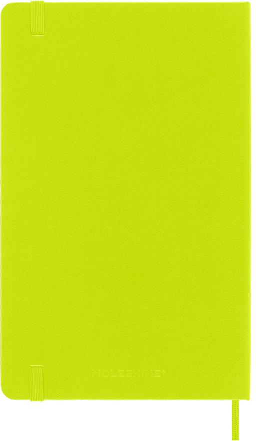 Taccuino Moleskine a righe Large copertina rigida Lemon. Verde - 5