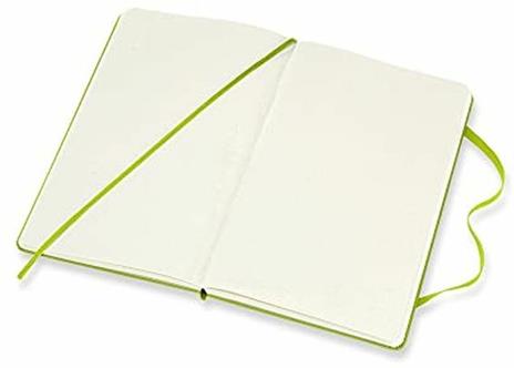 Taccuino Moleskine a pagine bianche Large copertina rigida Lemon. Verde - 3