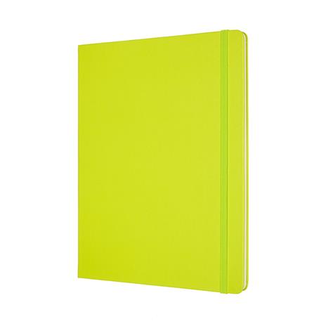 Taccuino Moleskine a pagine bianche X-Large copertina rigida Lemon. Verde - 2