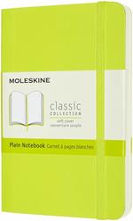 Taccuino Moleskine a pagine bianche Pocket copertina morbida Lemon. Verde