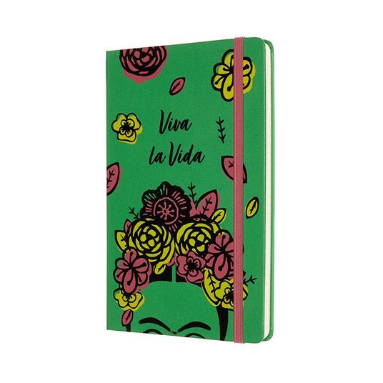 Taccuino Moleskine Studio Frida Kahlo Limited Edition Large A righe - Verde - 2