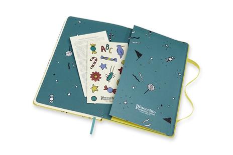 Taccuino Moleskine Limited Edition Pinocchio Large Copertina Rigida A righe Gatto - 6
