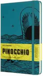 Cartoleria Taccuino Moleskine Limited Edition Pinocchio Large Copertina Rigida A righe Pescecane Moleskine