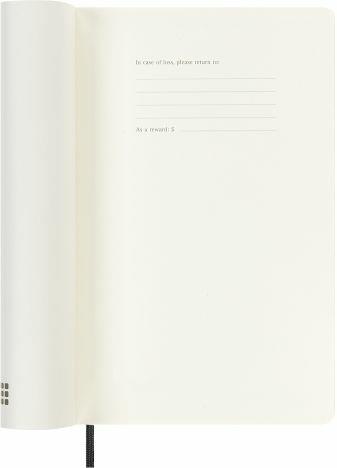 Agenda giornaliera Moleskine 2023, 12 mesi, Large, copertina morbida, Nero - 13 x 21 cm - 2