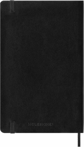 Agenda giornaliera Moleskine 2023, 12 mesi, Large, copertina morbida, Nero - 13 x 21 cm - 7