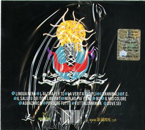 Lingua Nera - CD Audio di Od Fulmine - 2