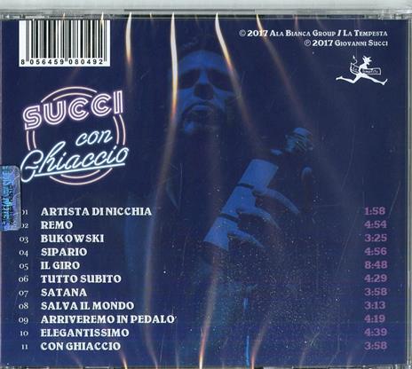 Con Ghiaccio - CD Audio di Giovanni Succi - 2