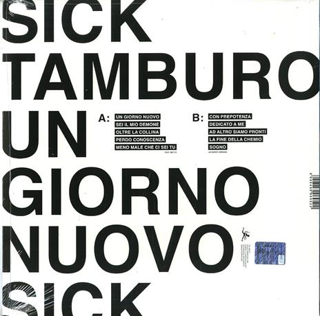 Un nuovo giorno - Vinile LP di Sick Tamburo - 2