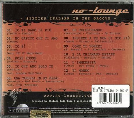 Sixties Italian in the Groove - CD Audio di No-Lounge - 2