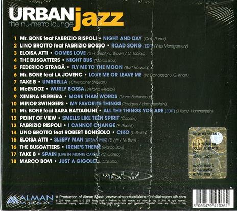 Urban Jazz. The Nu-Metro Lounge - CD Audio - 2