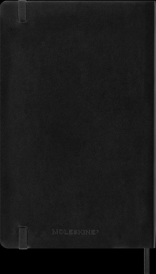 Agenda giornaliera Moleskine 2022-2023, 18 mesi, Large, copertina morbida - Nero - 7