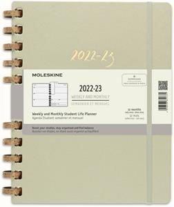 Cartoleria Agenda accademica spiralata Moleskine 2022-2023, 12 mesi, XXL, Crush Kiwi - 23,5 x 28,14 cm Moleskine