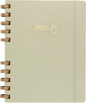 Agenda accademica spiralata Moleskine 2022-2023, 12 mesi, XXL, Crush Kiwi - 23,5 x 28,14 cm - 2